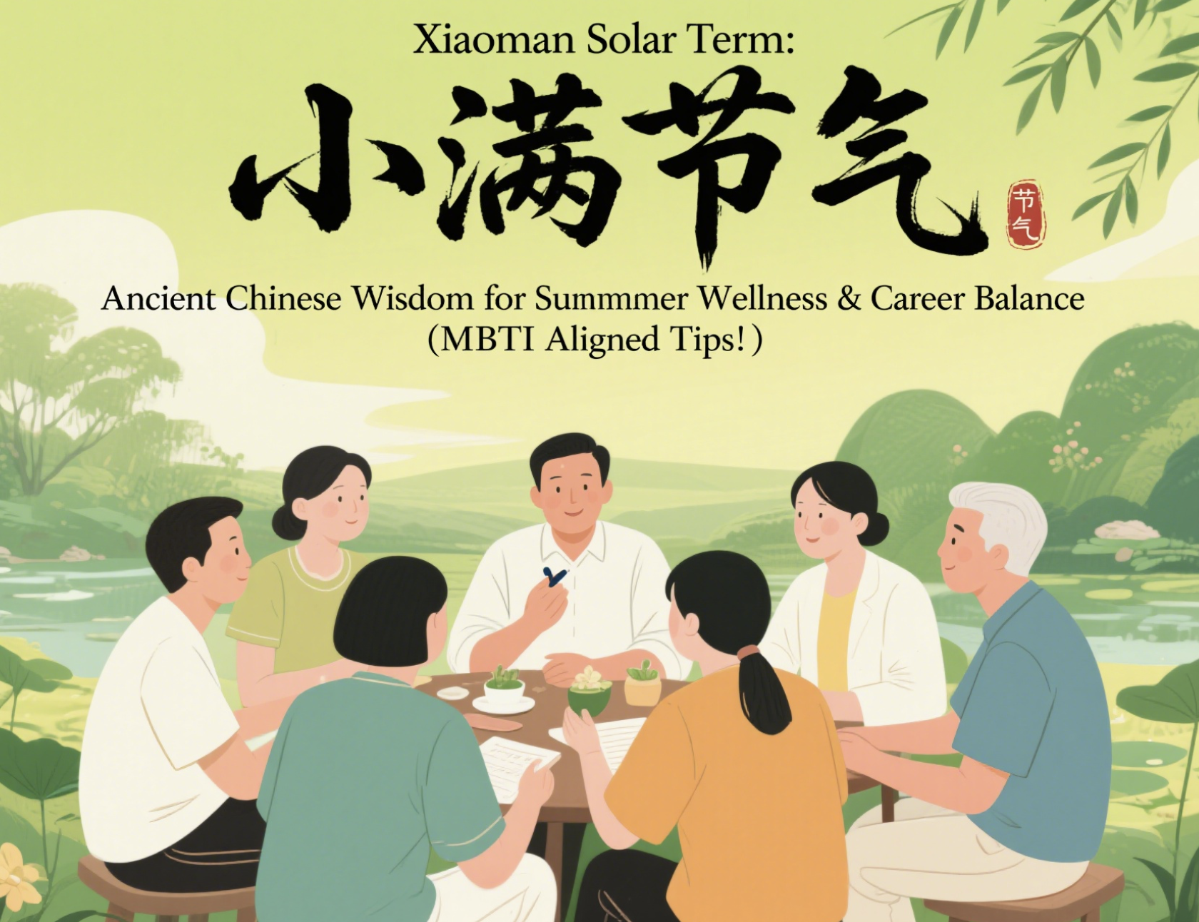 Xiaoman Solar Term: Ancient Chinese Wisdom for Summer Wellness & Career Balance (MBTIAligned Tips!) Xiaoman Solar Term: Ancient Chinese Wisdom for Summer Wellness & Career Balance (MBTIAligned Tips!)