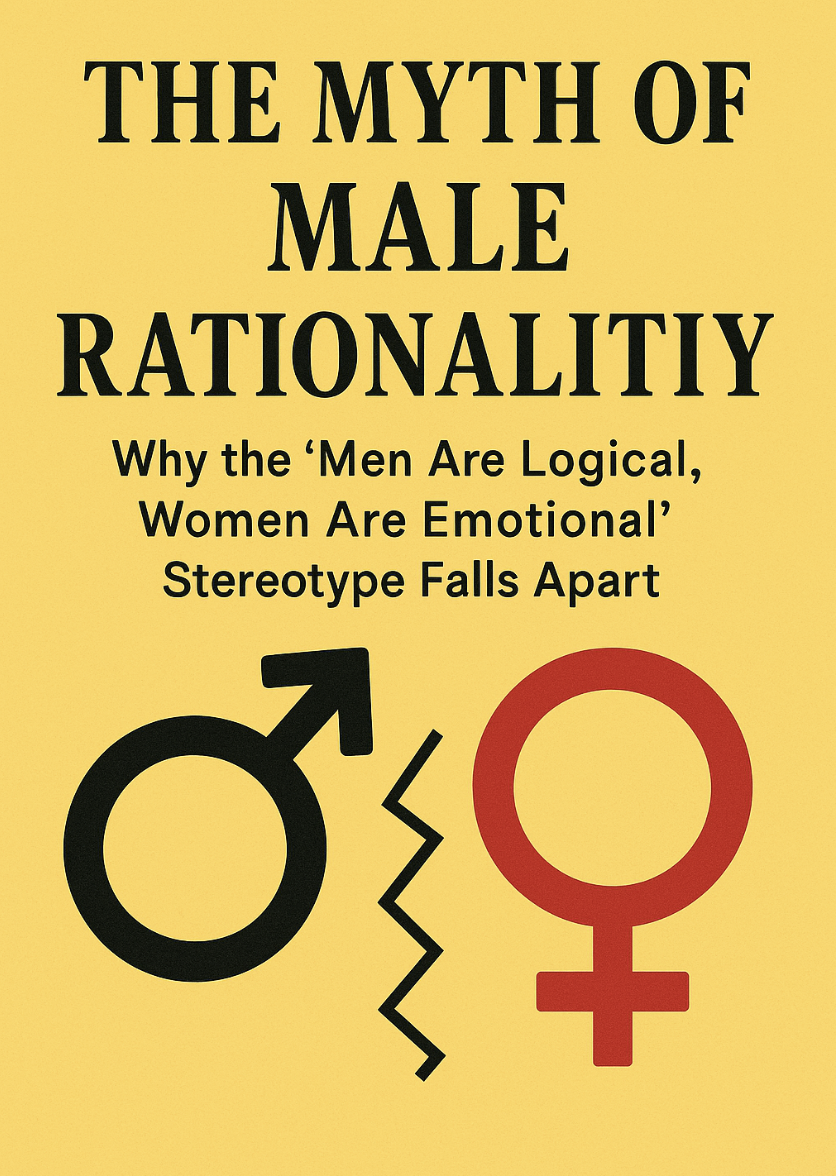 The Myth of Male Rationality: Why the 'Men Are Logical, Women Are Emotional' Stereotype Falls Apart The Myth of Male Rationality: Why the 'Men Are Logical, Women Are Emotional' Stereotype Falls Apart